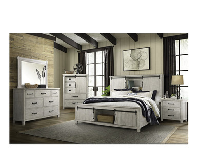 MARWICK 4-PC BEDROOM SET - QUEEN available at Complete Suite