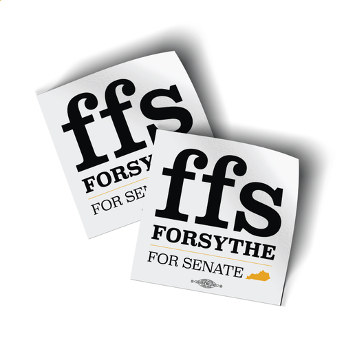 ffs (3" x 3" Vinyl Sticker -- Pack of Two!)