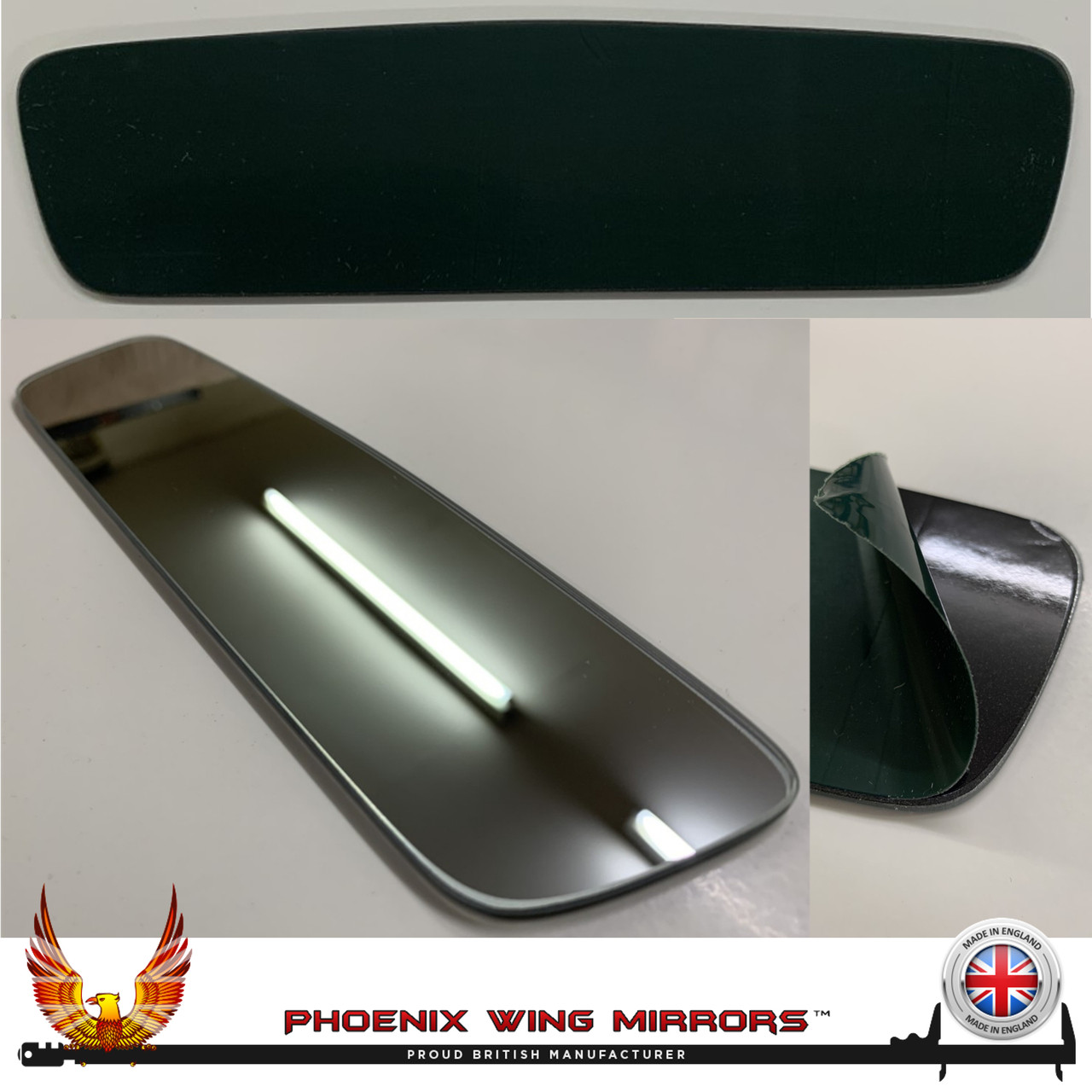 86-96 Rear View Mirror Glass And Bezel Repair Kit