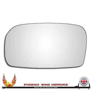 Honda Civic Mk7 2000–2006 Left – UK Passenger Side Convex – Stick On replacement mirror glass
