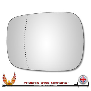 Left Hand Passenger Side Renault Kangoo 2003-2008 Wide Angle Wing Mirror Glass