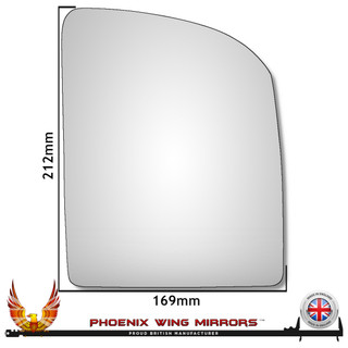 VW-Crafter-wing-door-mirror-glass-Worthing-west-sussex