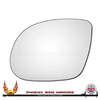 BMW 8 Series E31 CSi 1992–1996 Left – UK Passenger Side Convex – Stick On replacement mirror glass