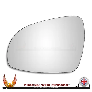 Kia Sportage Mk4 2016–2021 Left – UK Passenger Side Convex – Stick On replacement mirror glass