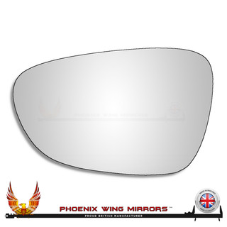 Saab-9-5-95-YS3G-wing-door-mirror-glass -Worthing-west-sussex -left-hand-passenger-side