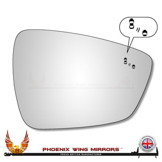 Ford Kuga CX482 BLIS BSA BSM Replacement Mirror Glass Smashed cracked broken CONVEX wing door mirror glass mirror stick on replacement mirror glass wing mirror glass Worthing west sussex mirror glass cut to size right hand driver side off side 2019 2020 2021 2022 2023 2024