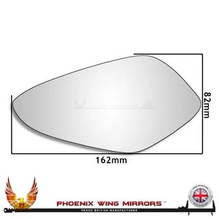 MV Agusta F3 2012–2025 Left Hand Side Convex – Stick On replacement mirror glass