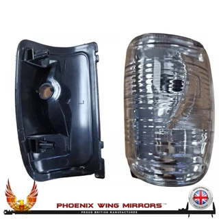 Ford Transit Mk8 2012-2024 Clear Mirror Indicator Lens Left – UK Passenger Side Clear Indicator Lens replacement mirror indicator lens