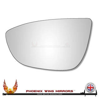 Hyundai i20 Mk3 2020–2025 Left – UK Passenger Side Convex – Stick On replacement mirror glass