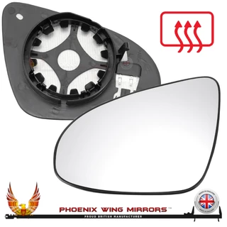 Toyota Aygo X 2022–2025 Left Hand Passenger Side — Convex glass with heated backing plate — product view 1