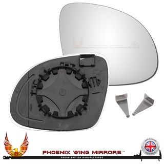 vw-sharan-base plate-wing-door-mirror-glass-clip on-right-hand-side-worthing-west sussex