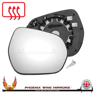 Ford-Fiesta-heated-mirror-glass-door-wing-mirror-clip-on-right-hand-side-worthing-west sussex-Mk8-mk8.5