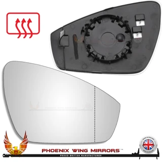 Audi Q6 E-Tron 2023–2026 Right – UK Driver Side Wide Angle – Heated Backing Plate – additional product view