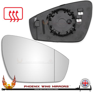 skoda-enyaq-heated-mirror-glass-door-wing-mirror-glass-clip-on-right-hand-side-worthing- west sussex