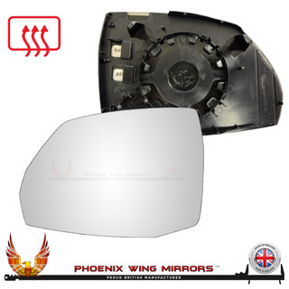 wing-door-mirror-glass-audi-q7-heated-clip-on-left-hand-side-worthing-west sussex