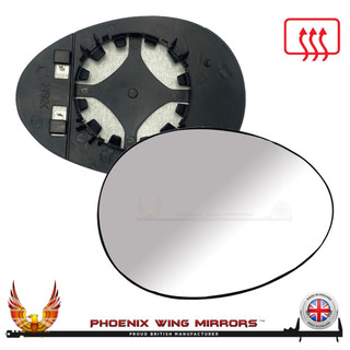 wing-door-mirror-glass-worthing-replacement-Mini-r55-r56-r57-r58-r60-r61-heated-mirror-glass-door-wing-mirror-clip-on-right-hand-side