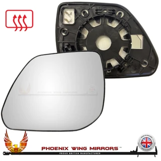 Kia Niro Mk2 2022–2026 Left – UK Passenger Side Convex – Heated Backing Plate replacement mirror glass