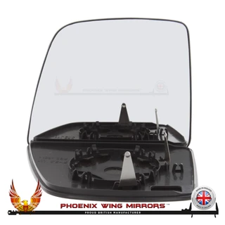 Ford Transit Connect Mk2 Pre-Facelift 2013-2020 Left – UK Passenger Side Convex – Unheated Backing Plate replacement mirror glass