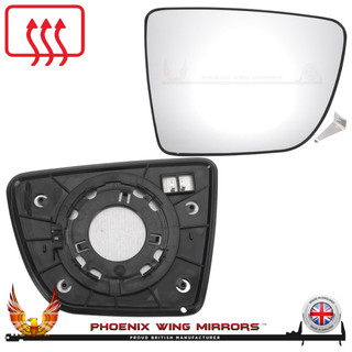 Kia-Venga-door-wing-mirror-glass-heated-clip-on-right-hand-side-worthing-west-sussex