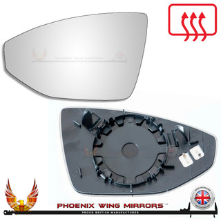 audi-a7-4K8-door-wing-mirror-glass-clip-on-heated-left-hand-side-worthing-west-sussex-4N0857535A