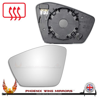 SKODA-kamiq-door-wing-mirror-glass-heated-clip-on-left-hand-side-worthing-west-sussex-657857521