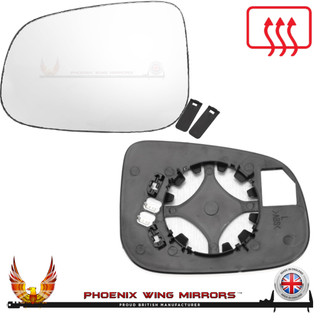 jaguar-x-type-door-wing-mirror-glass-heated-clip-on-left-hand-side-worthing-west-sussex