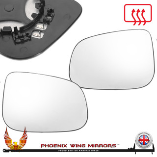 jaguar-x-type-door-wing-mirror-glass-heated-clip-on-right-hand-side-worthing-west-sussex