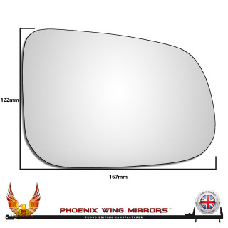 jaguar-xE-door-wing-mirror-glass-right-hand-side-worthing-west-sussex