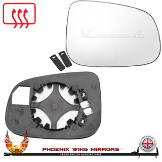 jaguar-xE-door-wing-mirror-glass-heated-clip-on-right-hand-side-worthing-west-sussex