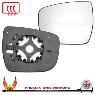 nissan-juke-wing-door-mirror-glass-worthing-replacement-heated-clip-on-LEFT-hand-side-963664CA0A