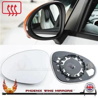 BYD Dolphin 2021–2026 Left – UK Passenger Side Convex – Heated Backing Plate replacement mirror glass