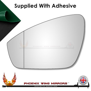 skoda elroq wing door mirror glass replacement stick on WORTHING