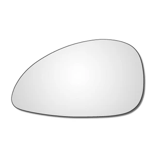 Citroen C4 Mk1 2004–2010 Left – UK Passenger Side Convex – Stick On replacement mirror glass