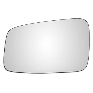 Volvo V40 1995–2004 left passenger convex wing door mirror glass with adhesive