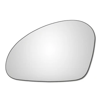 SEAT Ibiza 2002–2008 left hand passenger side convex glass with adhesive