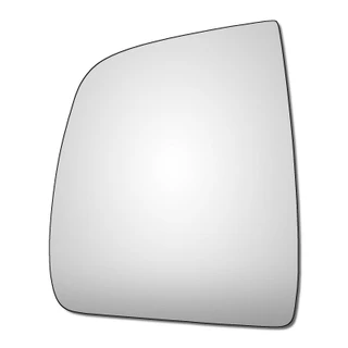 Vauxhall Combo Van Mk3 2011–2018 left-hand passenger-side convex wing door mirror glass with adhesive