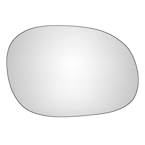 Right Hand Drivers Side Peugeot 206 1998-2010 Convex Wing Door Mirror Glass