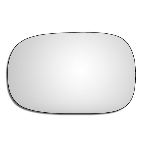 Left Hand Passenger Side Ford KA 1996-2008 Convex Wing Door Mirror Glass Uk Made