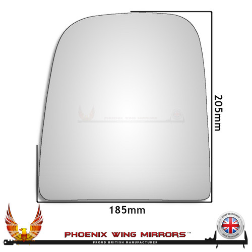 Iveco-e-Daily-convex-wing-mirror-glass-broken-mirror-stick-on-Worthing-west-sussex