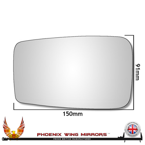 Ford Fiesta Mk1 convex wing door mirror glass Worthing west sussex