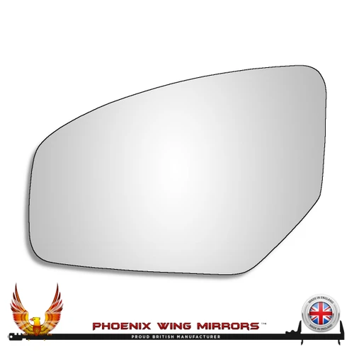 Honda Civic Mk9 2012–2017 Left – UK Passenger Side Convex – Stick On replacement mirror glass