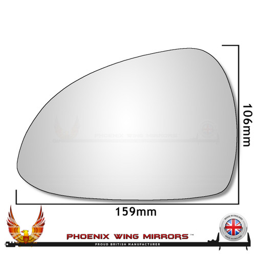 Porsche-911-wing-door-mirror-glass-Worthing-west-sussex