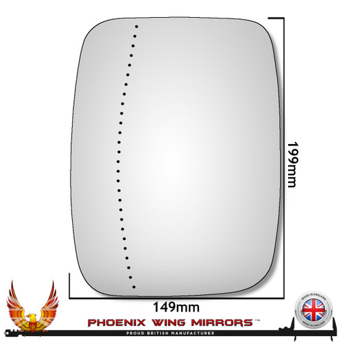 wing-door-mirror-nissan-primaster-glass-left-hand-side-worthing-west sussex