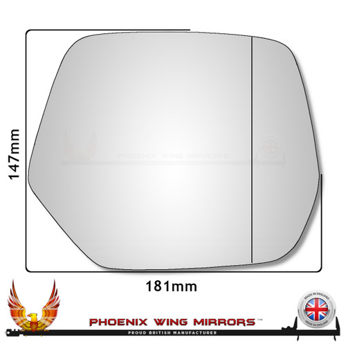 Smashed Honda CR-V CRV wide angle blind spot wing mirror glass broken mirror fell off mirror smashed stick on mirror glass wing mirror glass Worthing west sussex mirror glass cut to size right hand drivers side 2012 2013 2014 2015 2016 2017 2018 2019 2020 2021 2022 2023