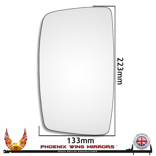 Smashed Peugeot Expert convex wing mirror glass broken mirror fell off mirror smashed stick on mirror glass wing mirror glass Worthing west sussex mirror glass cut to size left hand passenger side 2007 2008 2009 2010 2011 2012 2013 2014 2015 2016