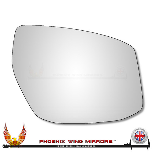 Smashed Nissan Pulsar convex wing mirror glass broken mirror fell off mirror smashed stick on mirror glass wing mirror glass Worthing west sussex mirror glass cut to size left hand passenger side 2014 2015 2016 2017 2018 2019 2020 2021 2022  right hand drivers side