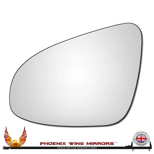 Toyota Aygo X 2022–2025 Left Hand Passenger Side — Convex glass with adhesive — product view 1