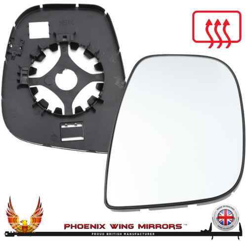 Vauxhall combo heated clip on mirror glass van chassis cab EV click on Mirror glass smashed right hand drivers side off side wing door mirror glass 2018 2019 2020 2021 2022 2023 2024 2025 worthing west sussex