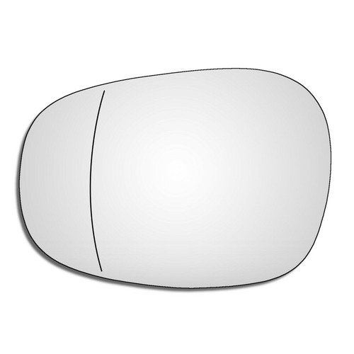 Left Hand Passenge Side BMW 3 Series 2008-2013 Wide Angle Wing Door Mirror Glass