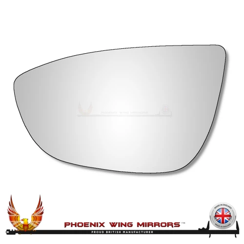 Hyundai i20 Mk3 2020–2025 Left – UK Passenger Side Convex – Stick On replacement mirror glass